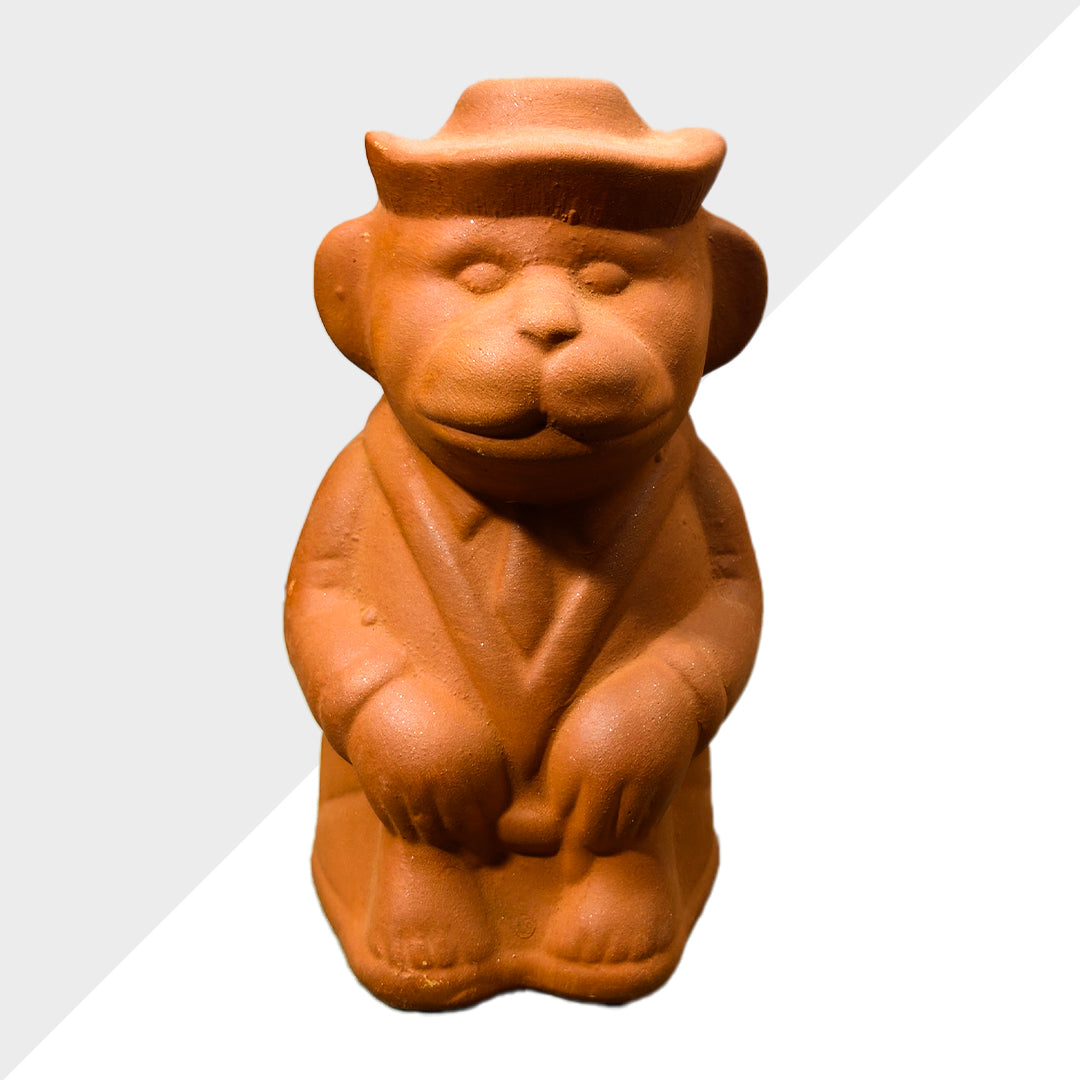 Ceramikaa Clay Monkey Gullak