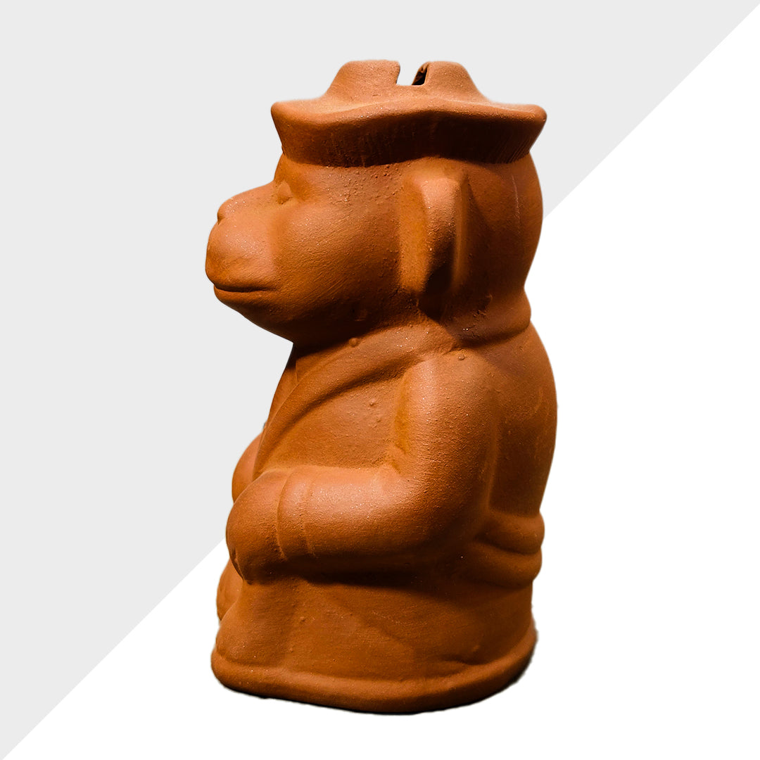 Ceramikaa Clay Monkey Gullak