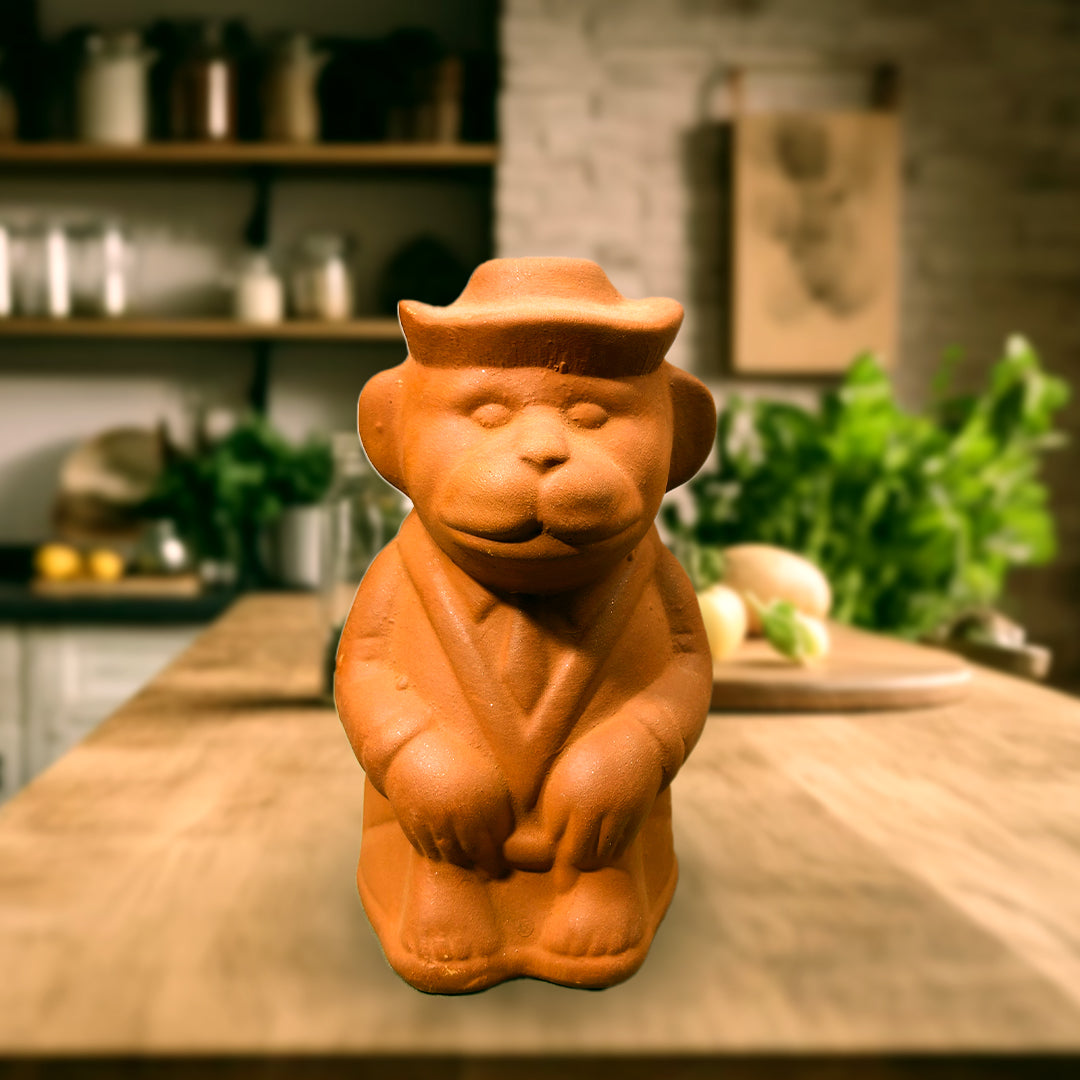 Ceramikaa Clay Monkey Gullak