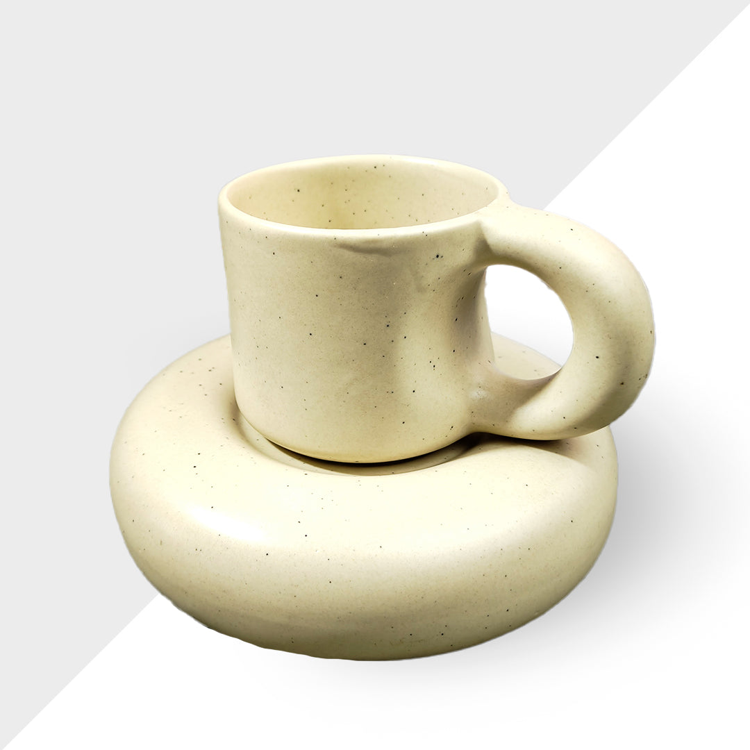 Korean Cups and Saucer By Ceramikaa.