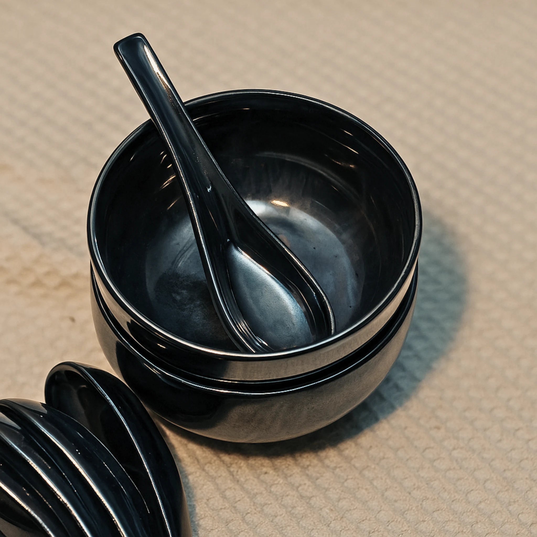 indigo Blue Glaze Dinner Set