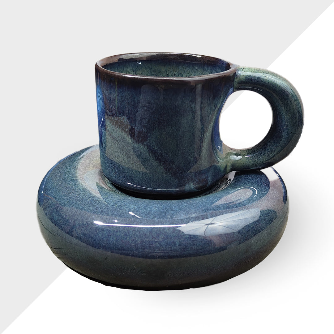 Korean Cups and Saucer By Ceramikaa.