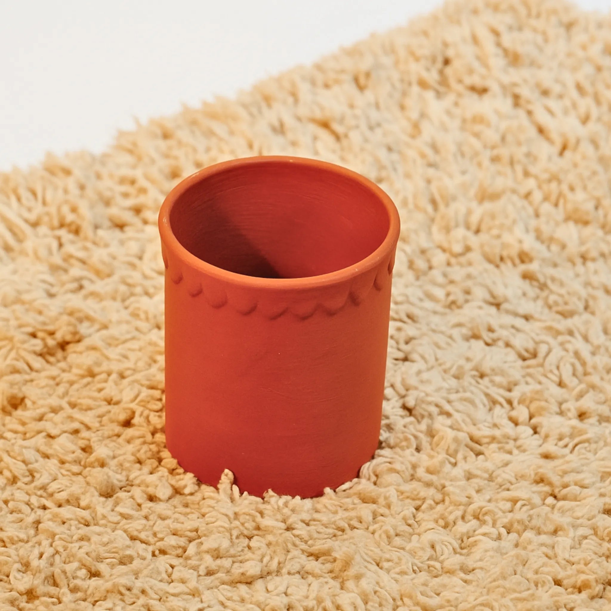 Terracotta Glasses | 6 Piece Glass Set | Ceramikaa