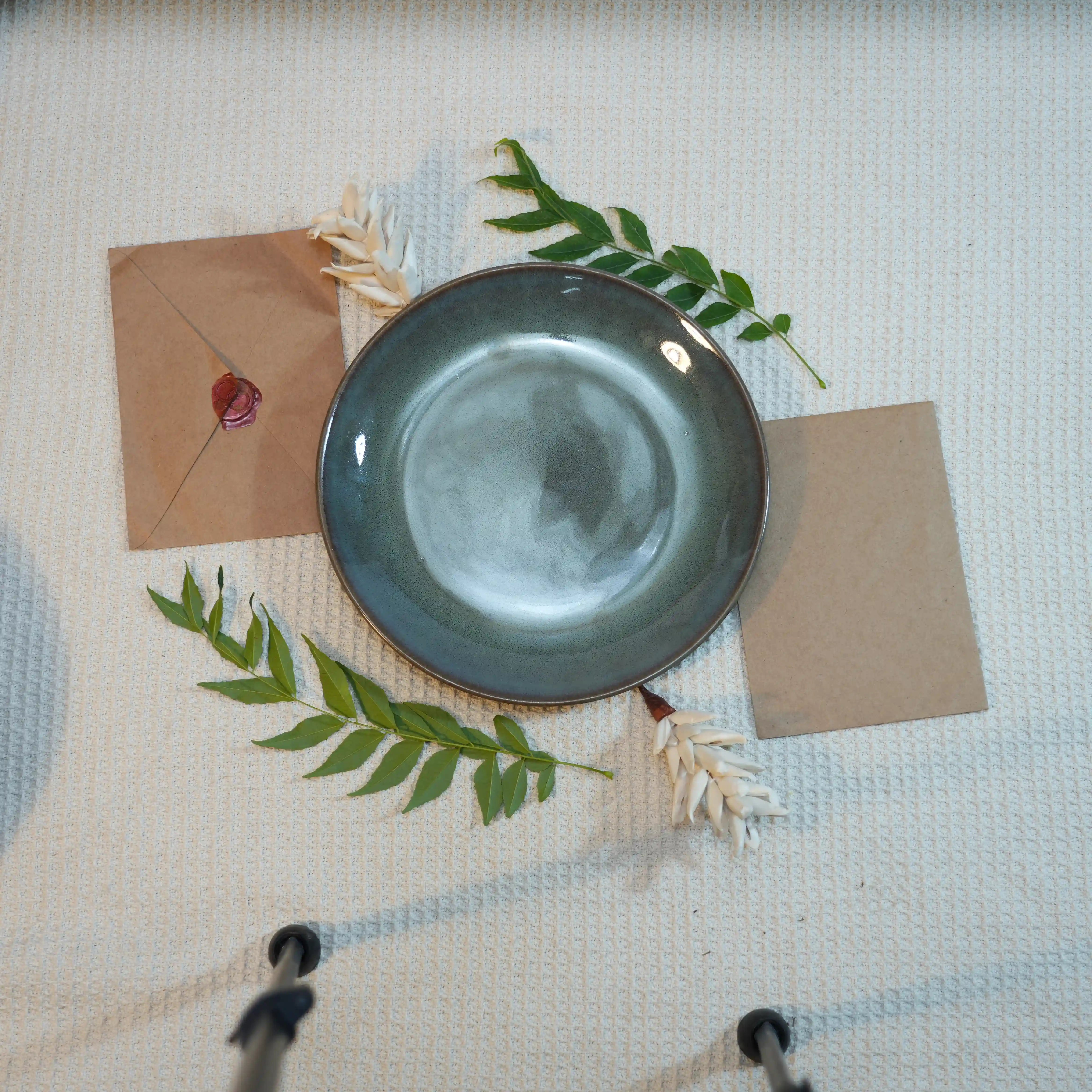 Ceramikaa Harit| Full plate (10 inch)