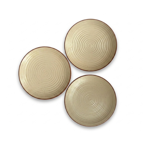 Rustic Ripple Plate