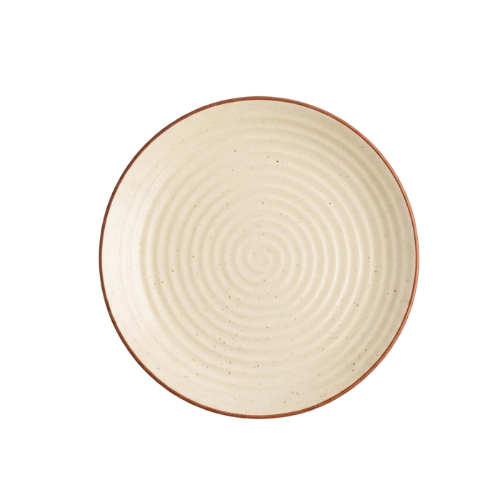 Rustic Ripple Plate