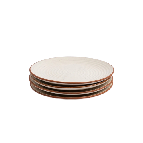 Rustic Ripple Plate