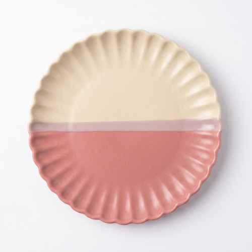 Dual Tone Appetizer Plate