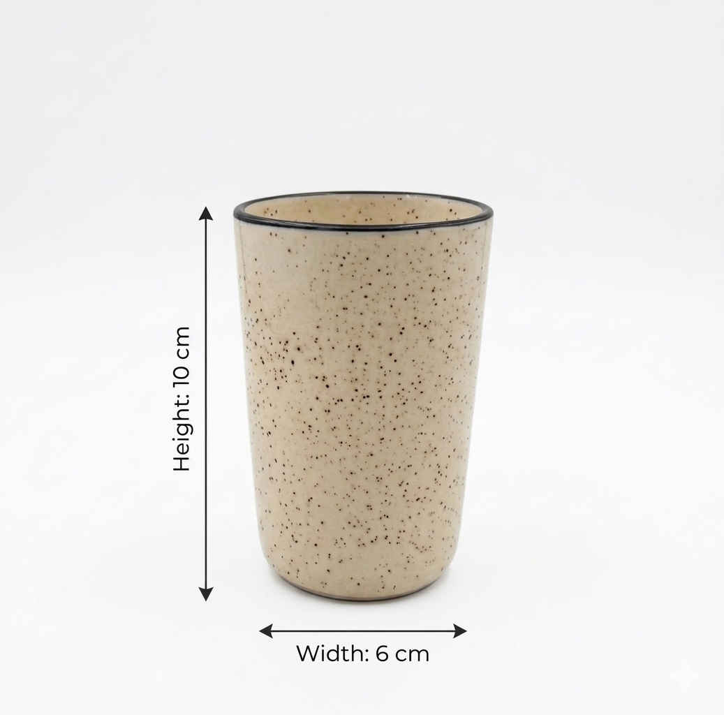Ceramikaa Earth Glass Set of 4