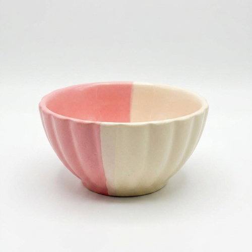 Dual Tone Petal Bowls