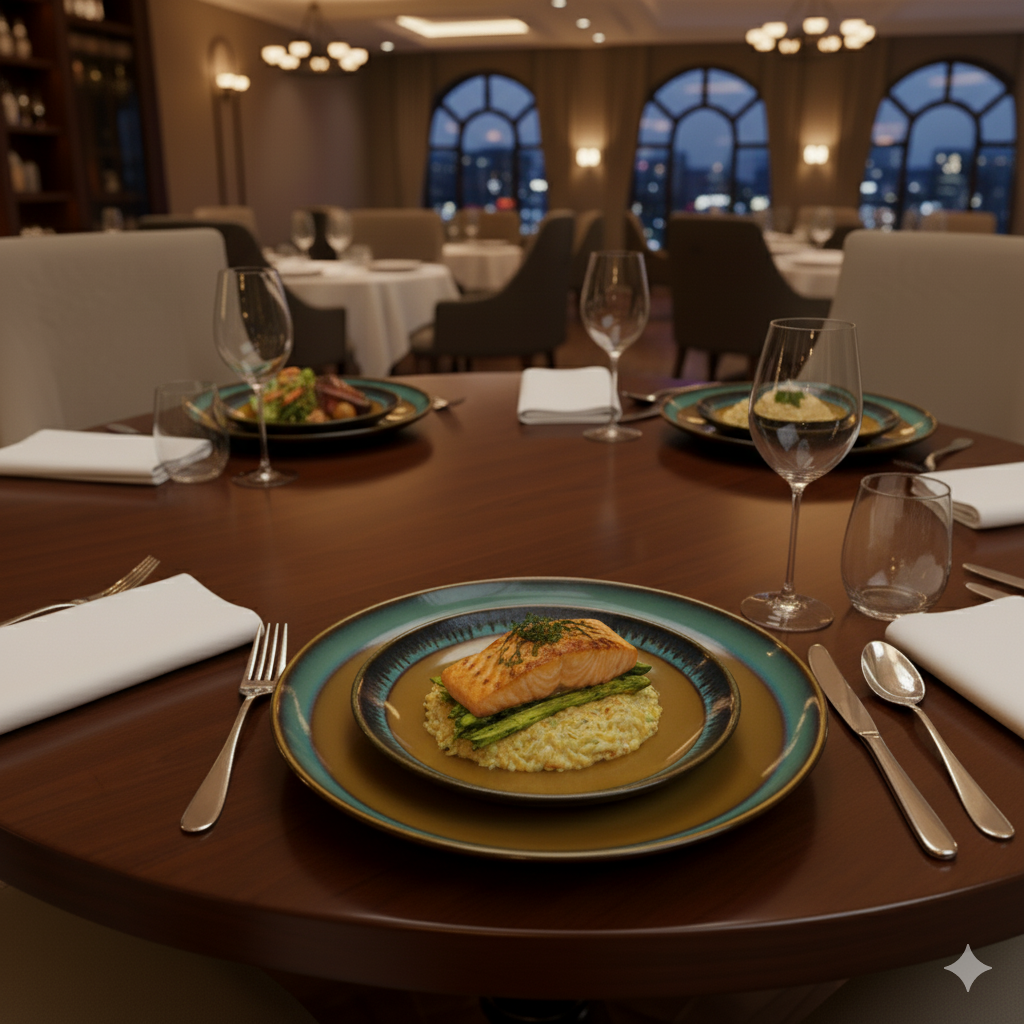 Ceramikaa Dharini Dinner Plate (10 inch)