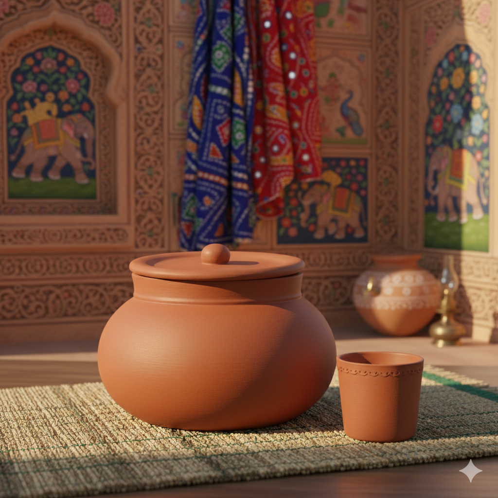 Traditional Terracotta Mathani