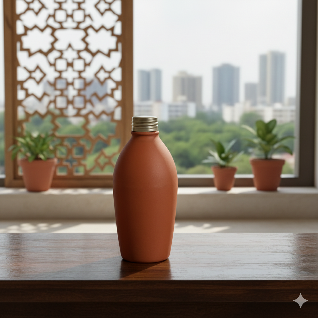 Terracotta Water Bottle