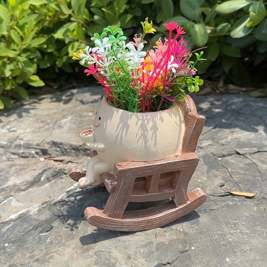 Ceramikaa| Cuppa Buddy Planter| Set of 2 | Planter Pot