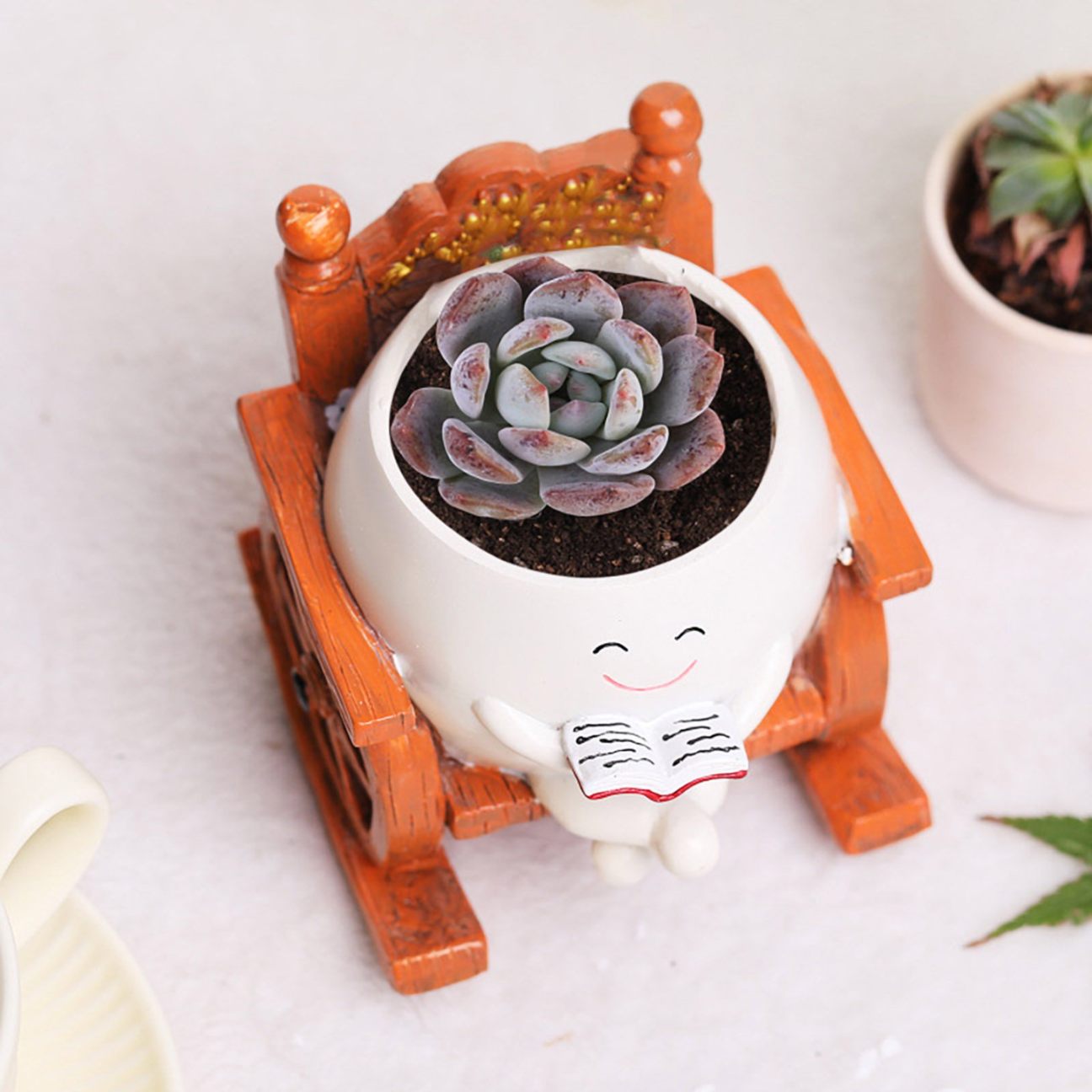 Ceramikaa Chill Reader | Planter Pot
