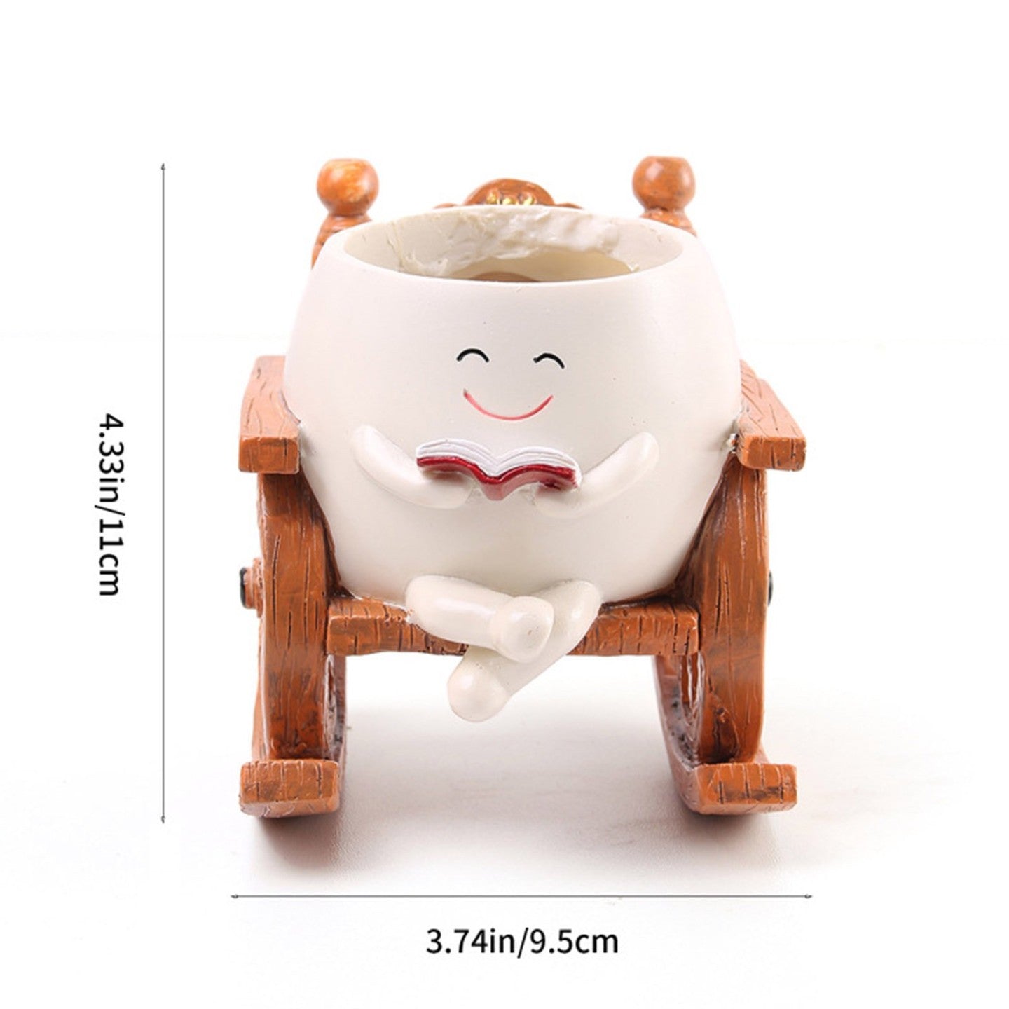 Ceramikaa Chill Reader | Planter Pot