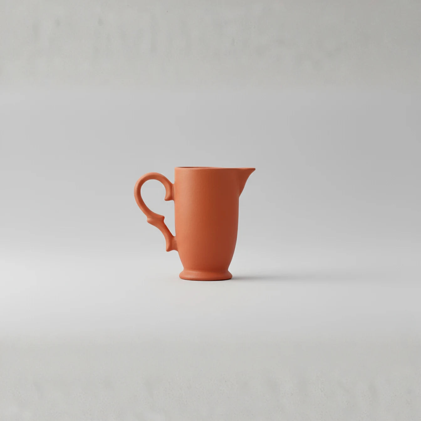 Terracotta plain jug