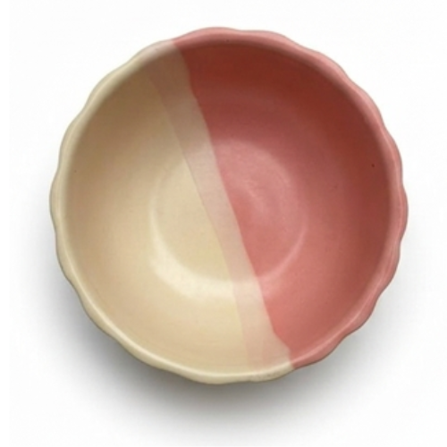 Dual Tone Petal Bowls