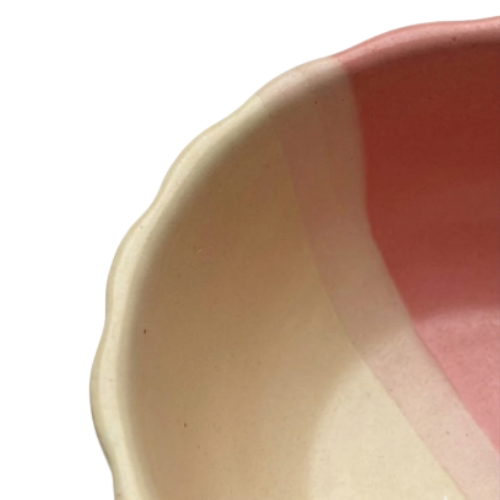 Dual Tone Petal Bowls