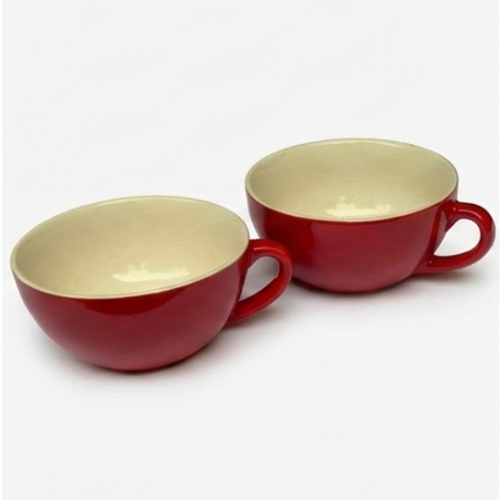 Ceramikaa Crimson Soup Mug Set